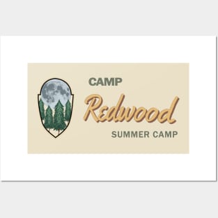 Camp Redwood Posters and Art